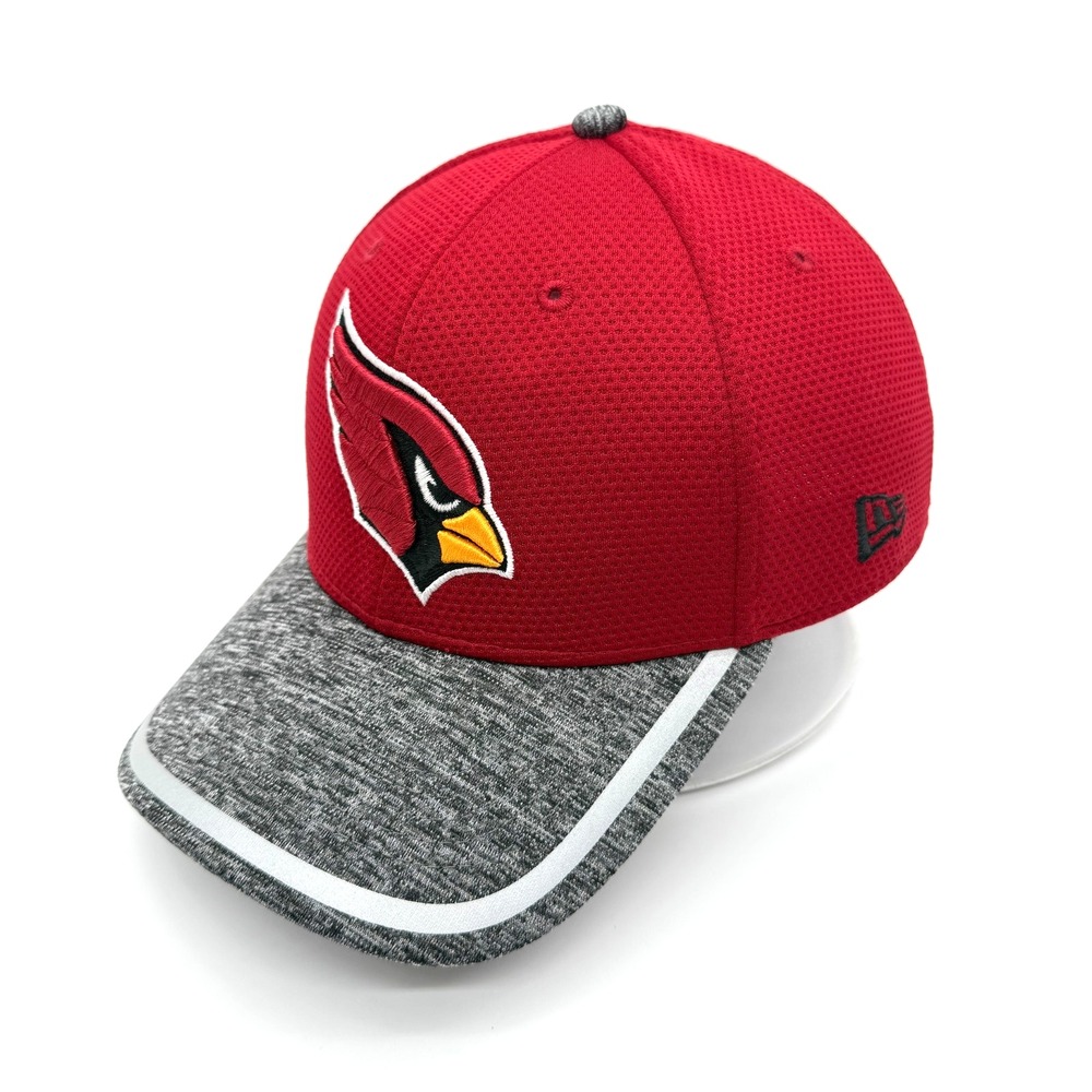 Arizona Cardinals New Era 39Thirty Hat Cap Stretch Fit Medium Large Red Football